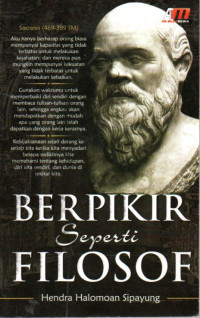 Image of Berpikir Seperti Filosof