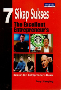 Image of 7 Sikap Sukses  The Excellent Entrepreneur's
