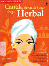 Image of Cantik, Sehat, dan Bugar dengan Herbal