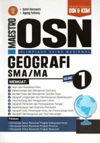 Image of Maestro OSN Geografi SMA/MA Volume 7